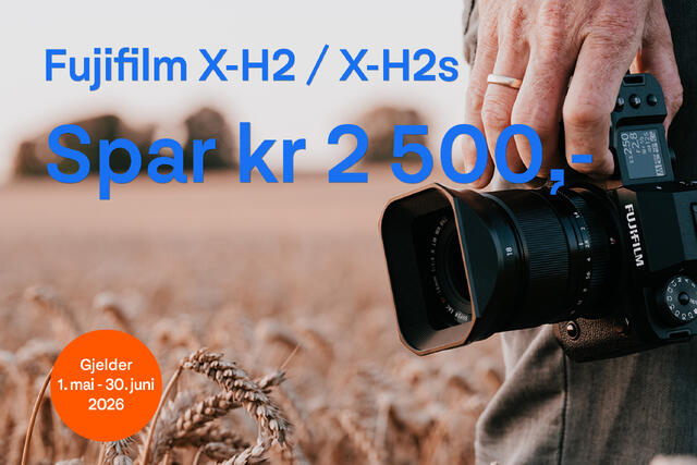 Kjøp Fujifilm X-H2 & X-H2S